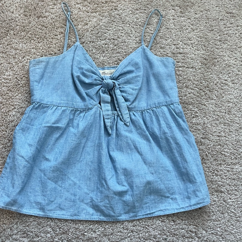 Madewell tie top